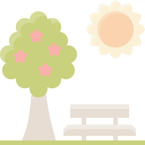 공원 Generic color fill icon