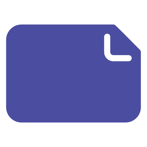 File Generic color fill icon