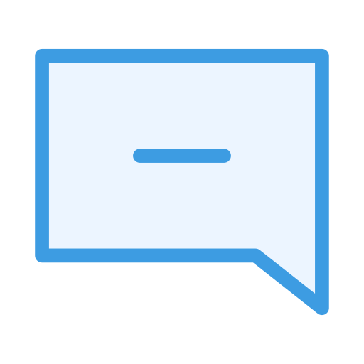 chat-sprechblase Generic color lineal-color icon