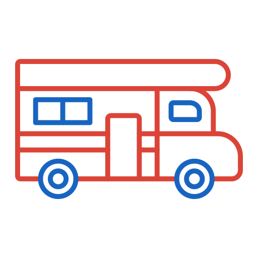 Caravan Generic color outline icon