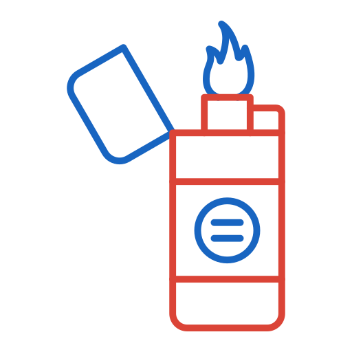 Lighter Generic color outline icon
