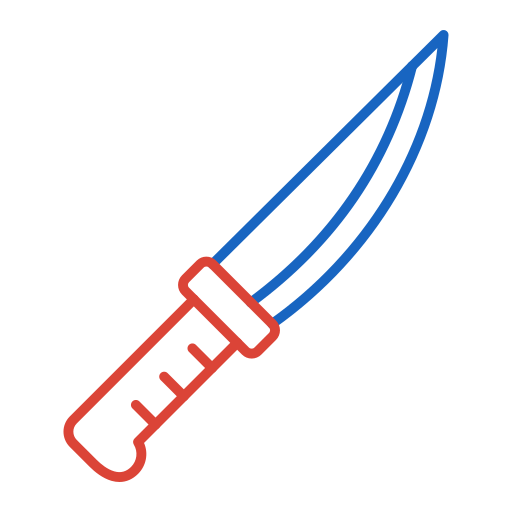 칼 Generic color outline icon