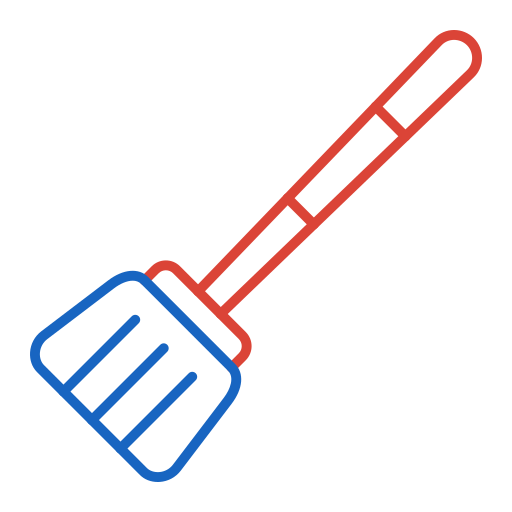 Cleaning brush Generic color outline icon