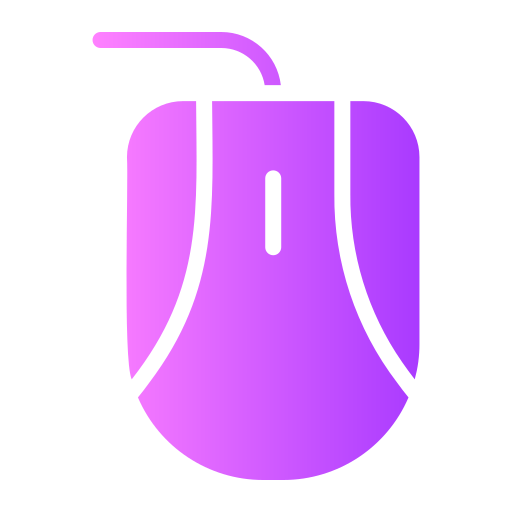 Computer mouse Generic gradient fill icon
