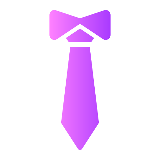 cravate Generic gradient fill Icône