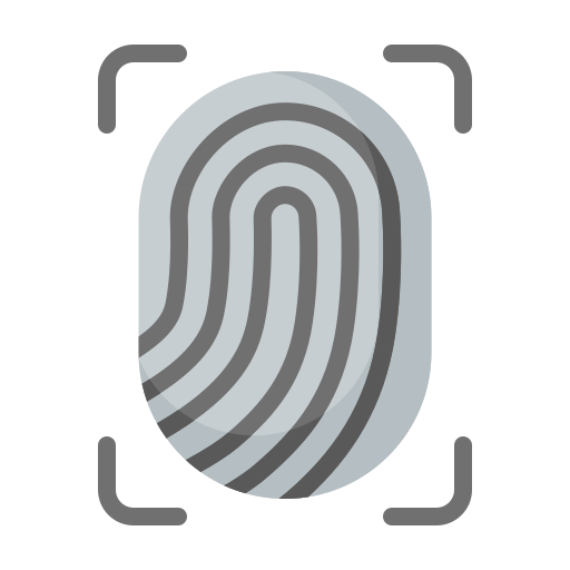 Biometric Generic color fill icon