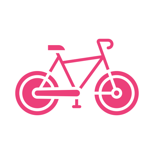 bicicleta Generic color fill icono
