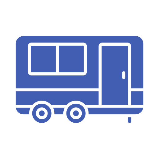 Caravan Generic color fill icon