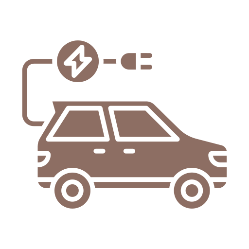 Electric car Generic color fill icon
