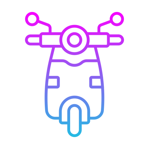 Scooter Generic gradient outline icon