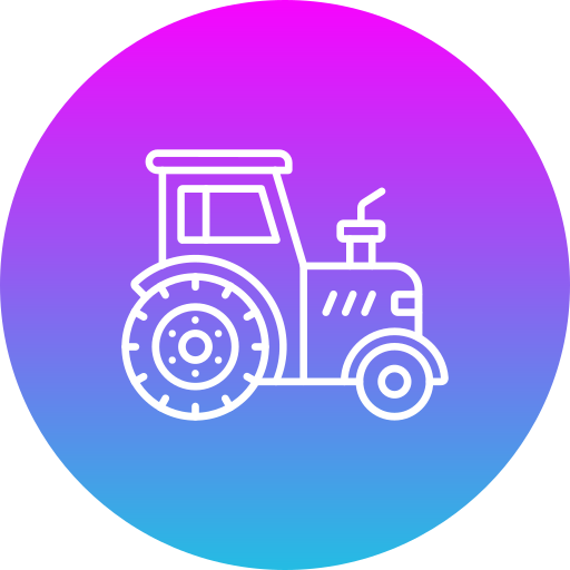 tractor Generic gradient fill icono