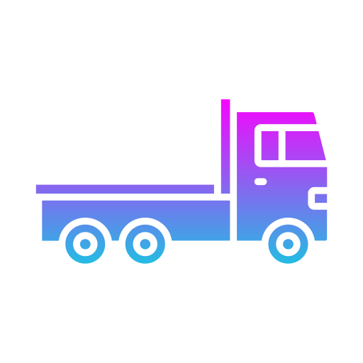 ciężarówka Generic gradient fill ikona