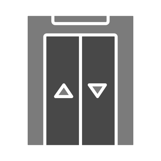 エレベーター Generic color fill icon