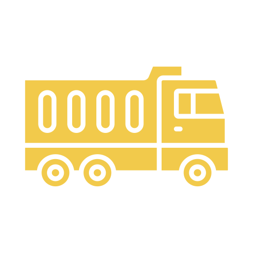 camion della spazzatura Generic color fill icona