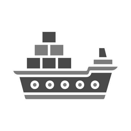 Cargo ship Generic color fill icon