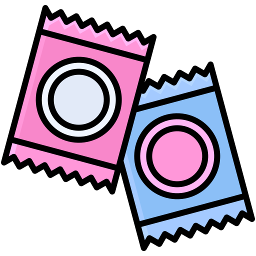 preservativo Generic color lineal-color Ícone
