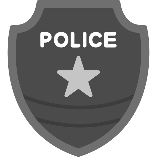 Значок полиции Generic color fill иконка