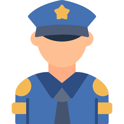 Policeman Generic color fill icon