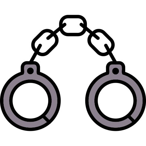 Handcuff Generic color lineal-color icon