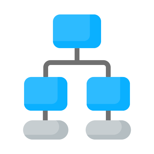 Decision tree Generic color fill icon