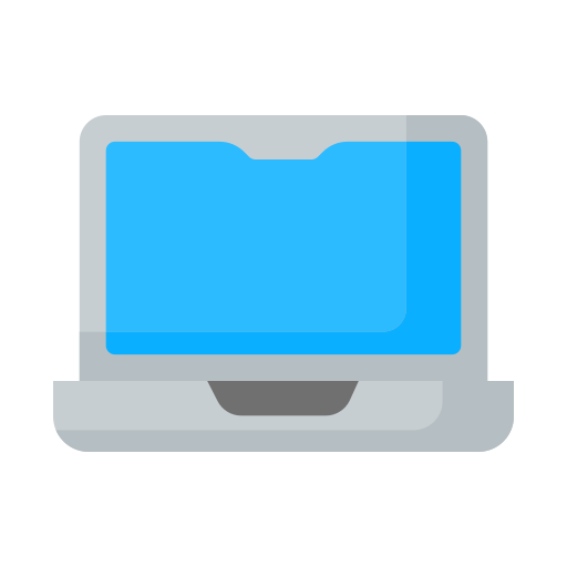 laptop Generic color fill ikona