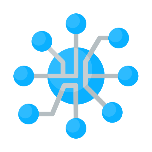 ネットワーク接続 Generic color fill icon