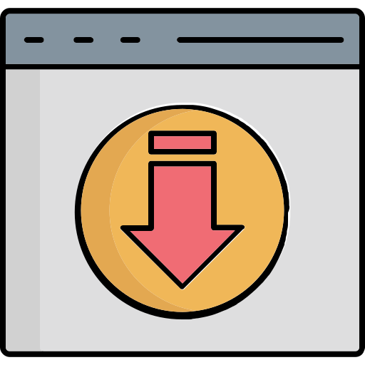 Downloading Generic color lineal-color icon