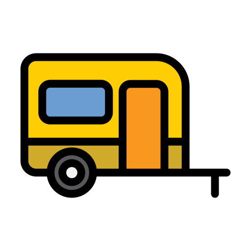Motorhome Generic color lineal-color icon