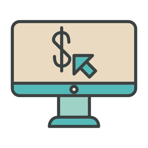Dollar outline Generic color lineal-color icon