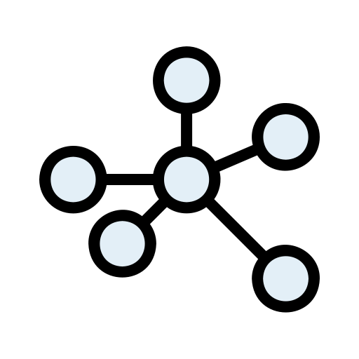 réseau Generic color lineal-color Icône