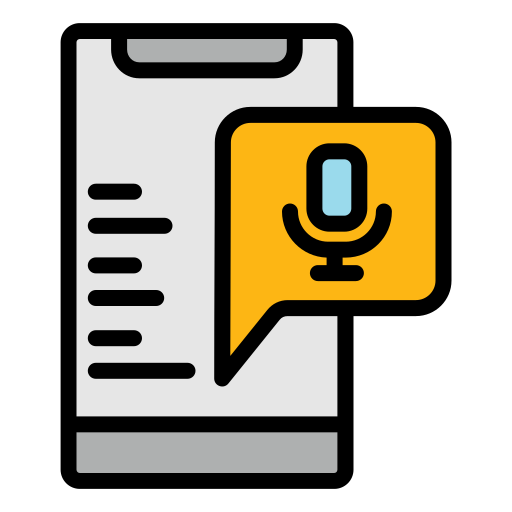 Voice message Generic color lineal-color icon