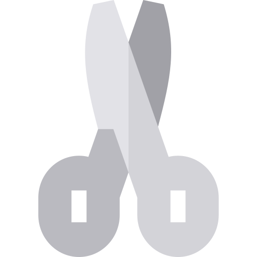 tijeras Basic Straight Flat icono