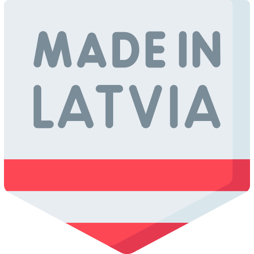 fabriqué en lettonie Special Flat Icône