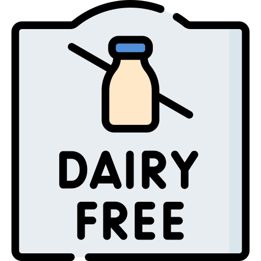 libre de lácteos Special Lineal color icono