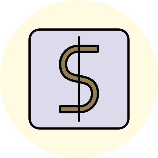 symbol dolara Generic color lineal-color ikona