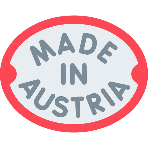 hergestellt in Österreich Special Flat icon