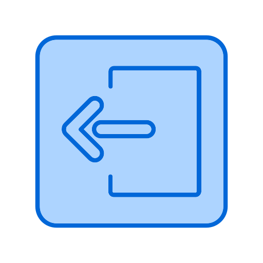 Log out Generic color lineal-color icon