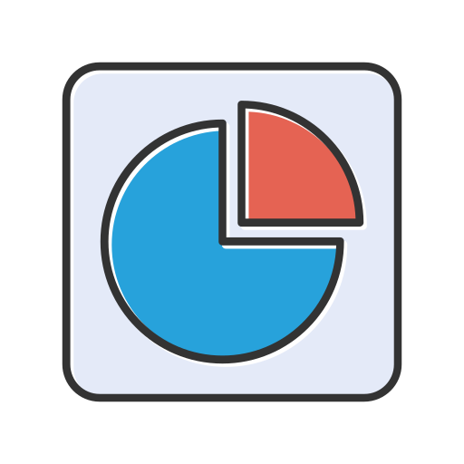 diagramme circulaire Generic color lineal-color Icône