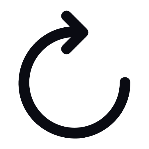 リプレイ Generic black outline icon