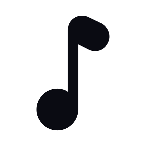 Music note Generic black fill icon