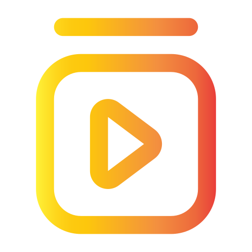 videobibliothek Generic gradient outline icon