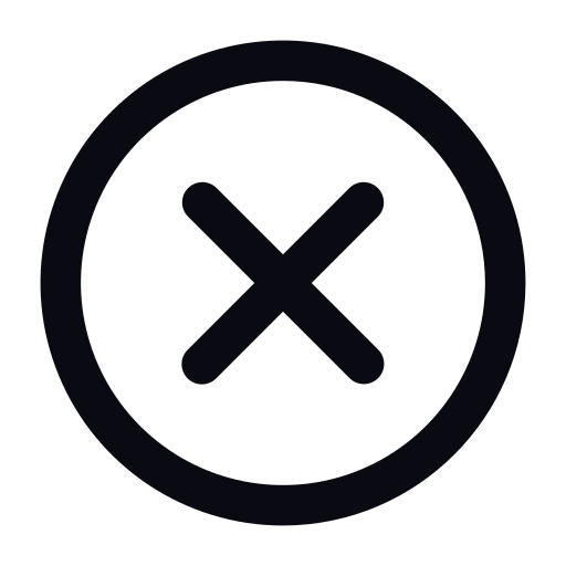 Close button Generic black outline icon