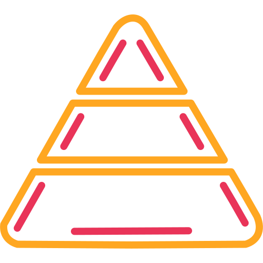 피라미드 Generic color outline icon