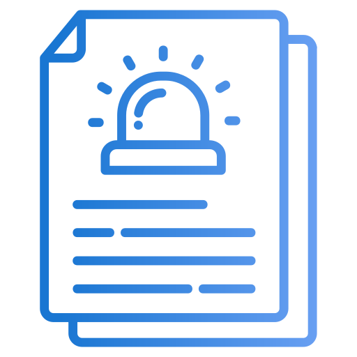 Reporting Generic gradient outline icon
