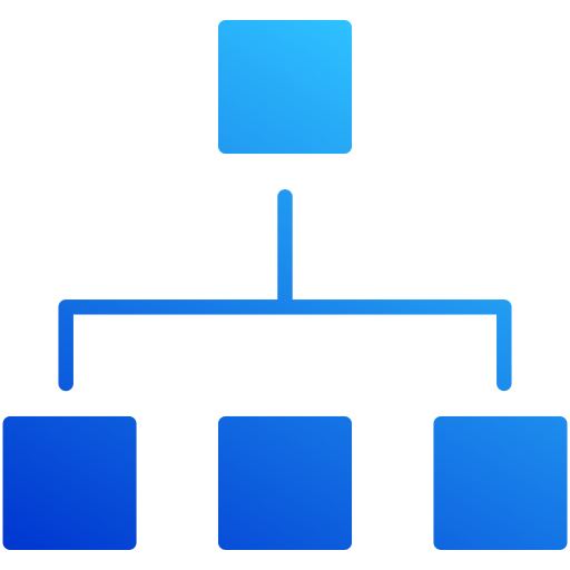 organizzativo Generic gradient fill icona