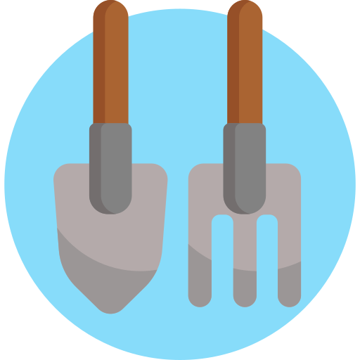 Gardening tools Detailed Flat Circular Flat icon