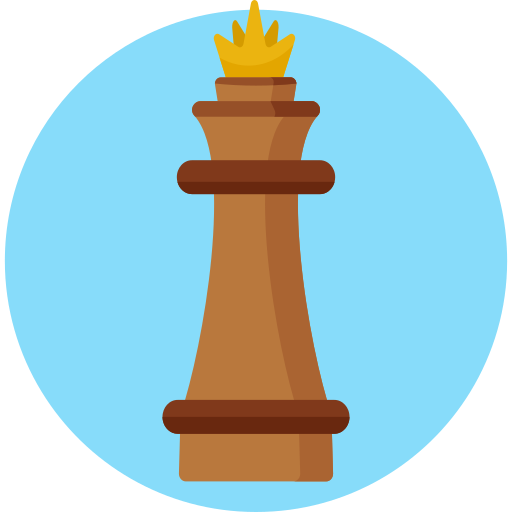 scacchi Detailed Flat Circular Flat icona