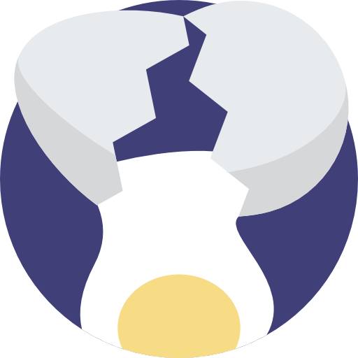 Egg Detailed Flat Circular Flat icon