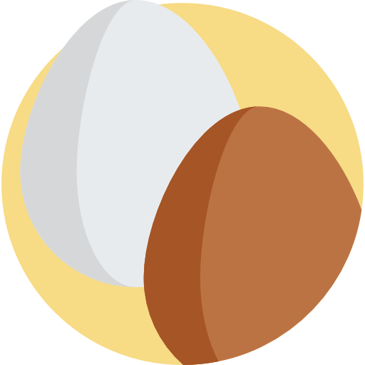 huevos Detailed Flat Circular Flat icono
