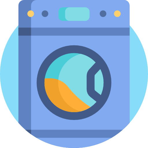 洗濯機 Detailed Flat Circular Flat icon